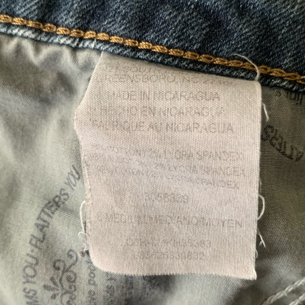 Lee Mid Rise Bootcut Dark Wash Jeans - Picture 7 of 11